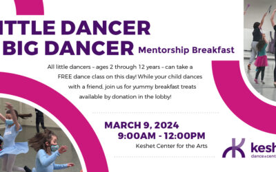 2024 Little Dancer Big Dancer Mentorship Breakfast!